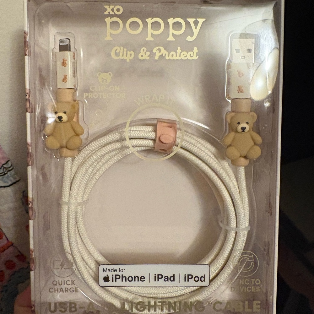 USB-A to Lightning Cable - White